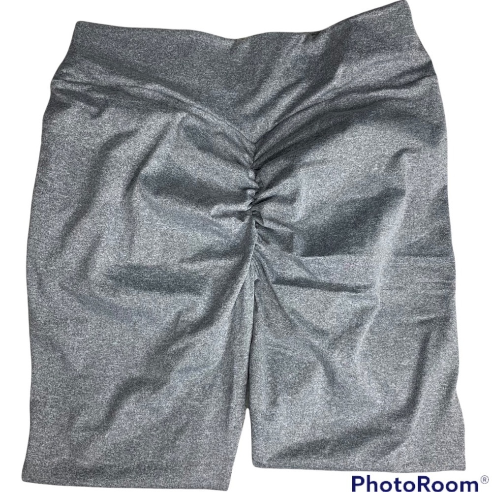 Women’s Large scrunch butt lifting gray leggings